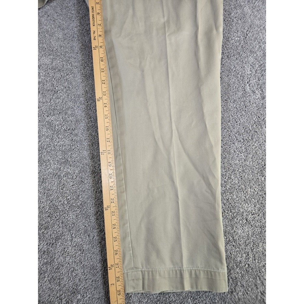 Polo Ralph Lauren Chino Prospect Pant Mens 38x30 Tan Khaki 100% Cotton Preppy - Picture 3 of 9